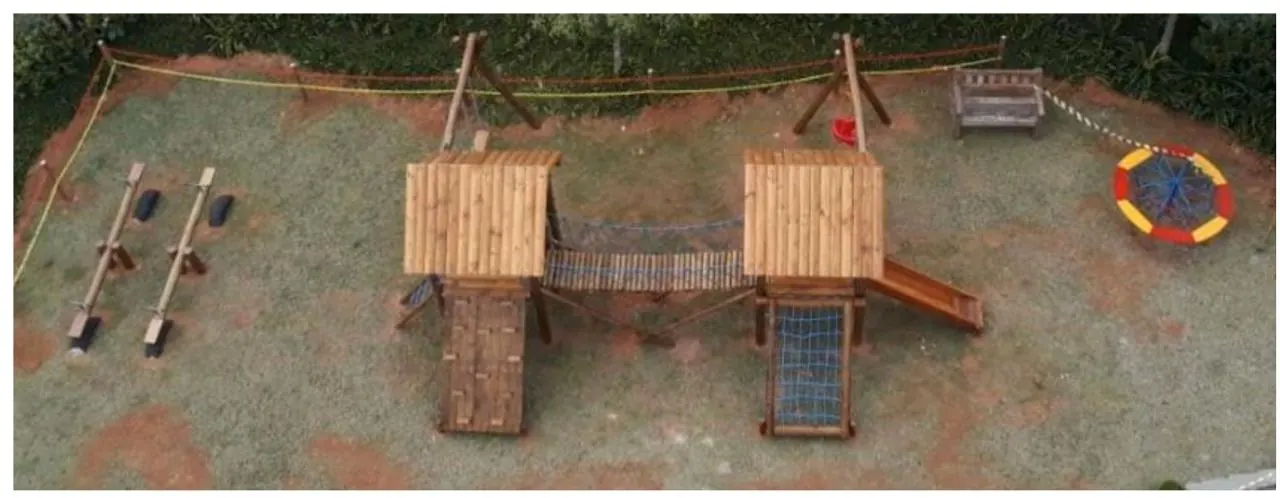 Playground PHD — forte apache chacara vista geral