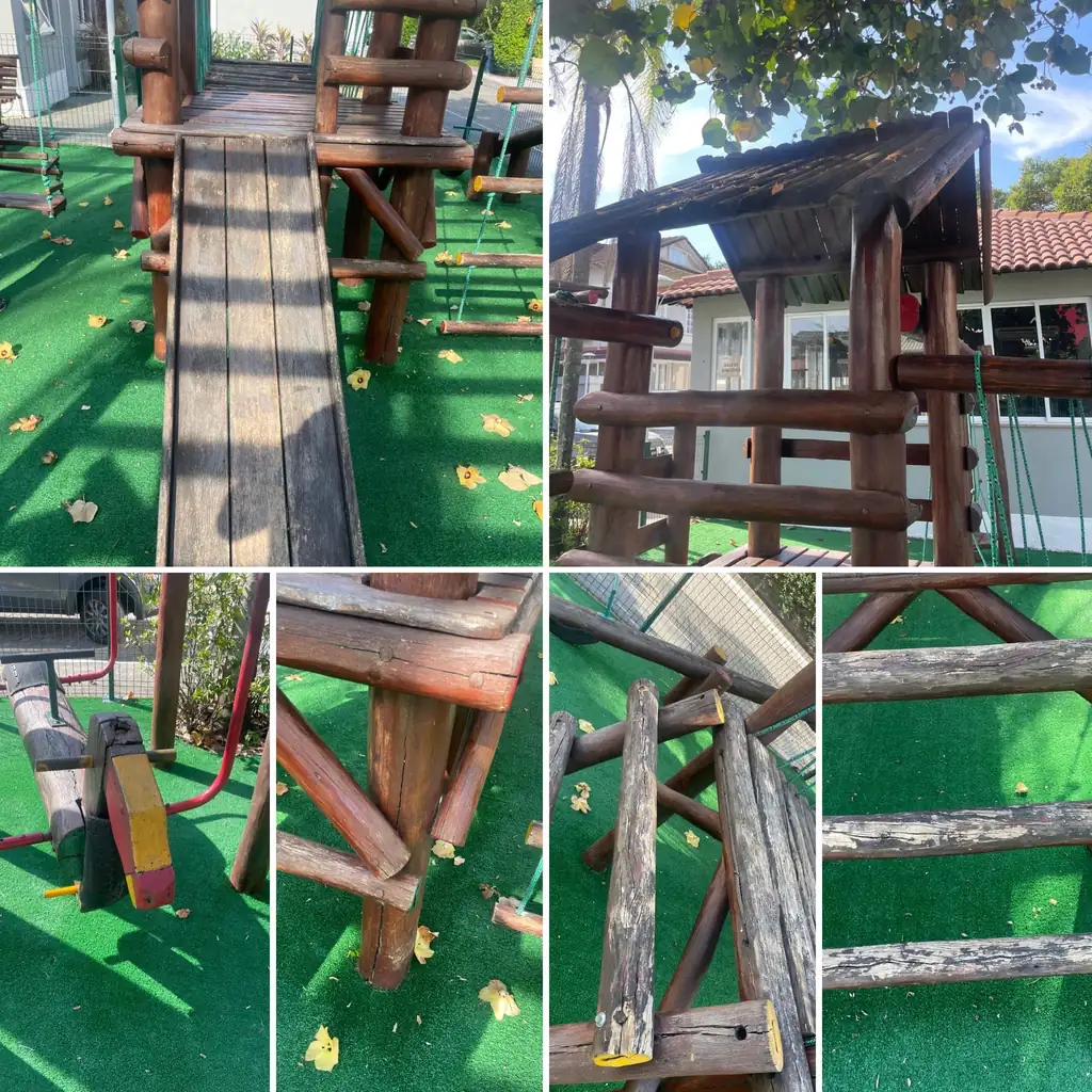 Playground PHD — playground completo residencia grama sintetica
