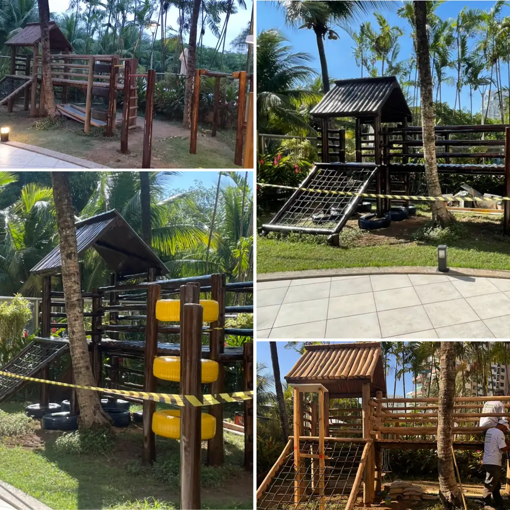Playground PHD — playground completo resort instalacao