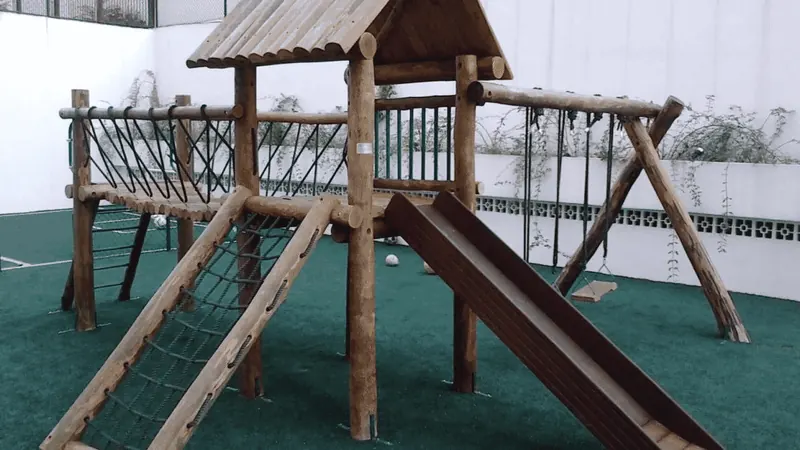 Aldeota playground de madeira PHD