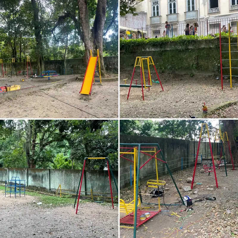 Kit Playground de madeira PHD